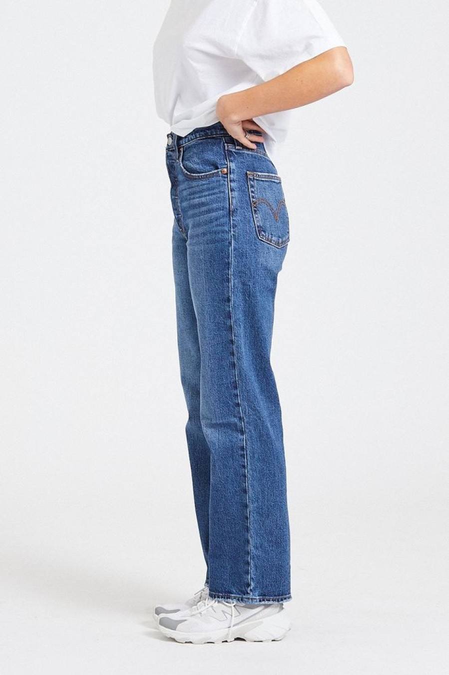 Dame Levi's Jeans | Ribcage Straight Ankle Dark Indigo