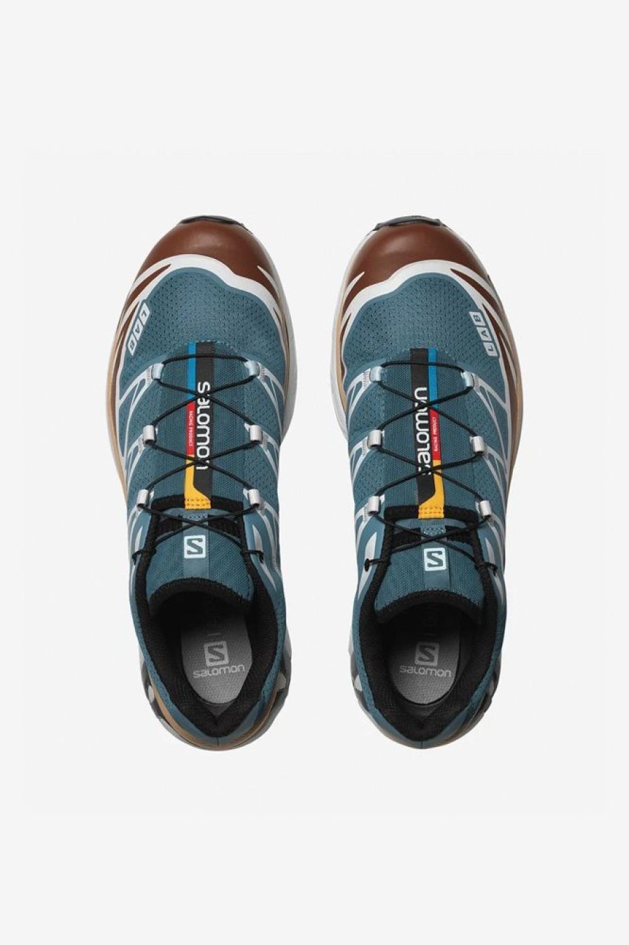 Herre Salomon Sneakers | Xt-6 Aegean Blue/Tortoise Shell/Hazelnut