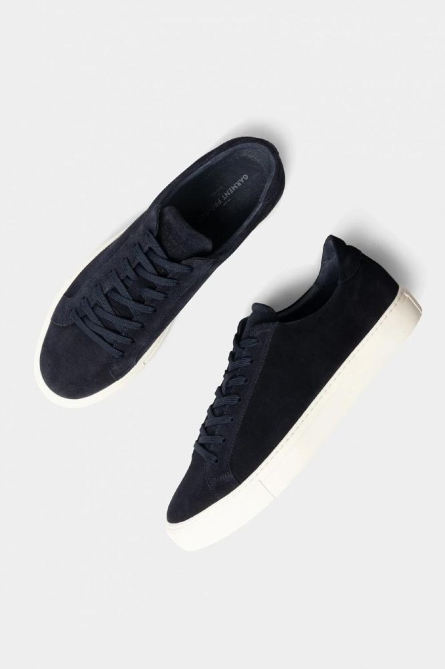 Herre Garment Project Sneakers | Type Navy Suede