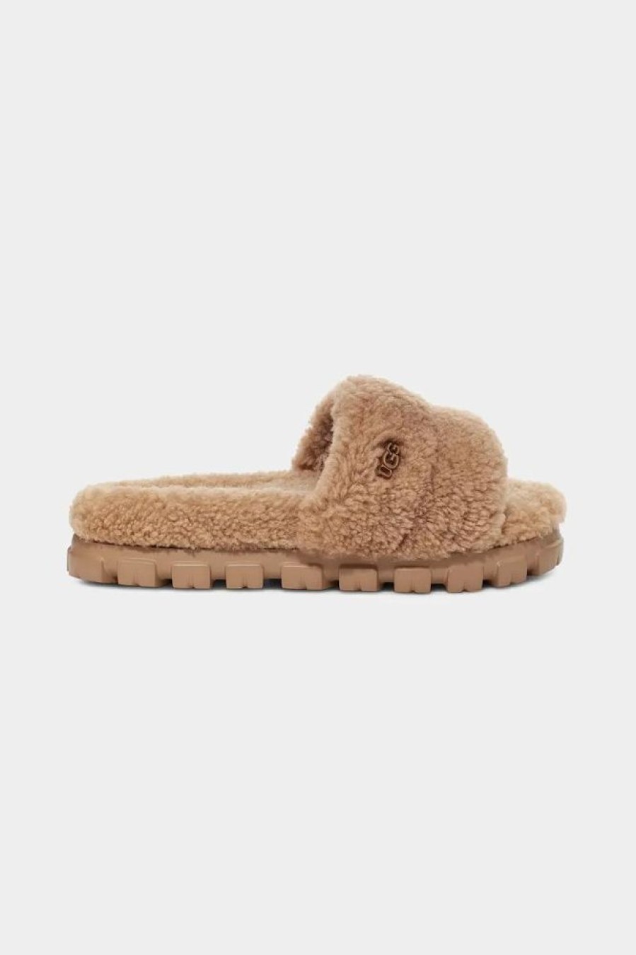 Dame UGG Sandaler | Cozetta Curly Chestnut