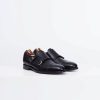 Herre LOAKE Dressko | Cannon Black Calf