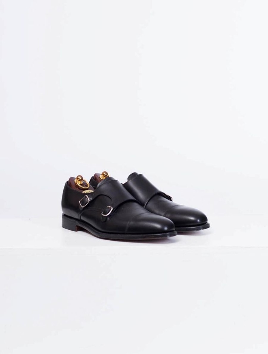 Herre LOAKE Dressko | Cannon Black Calf