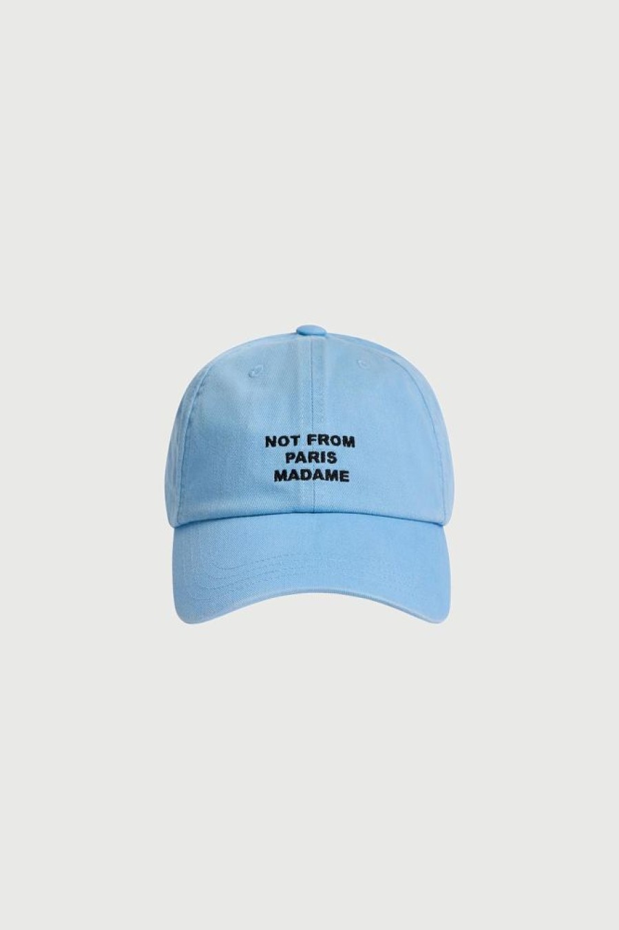 Herre Drôle de Monsieur Capser | La Casquette Slogan Light Blue