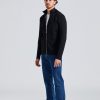 Herre S.N.S. Herning Cardigans | Naval Full Zip Black Void