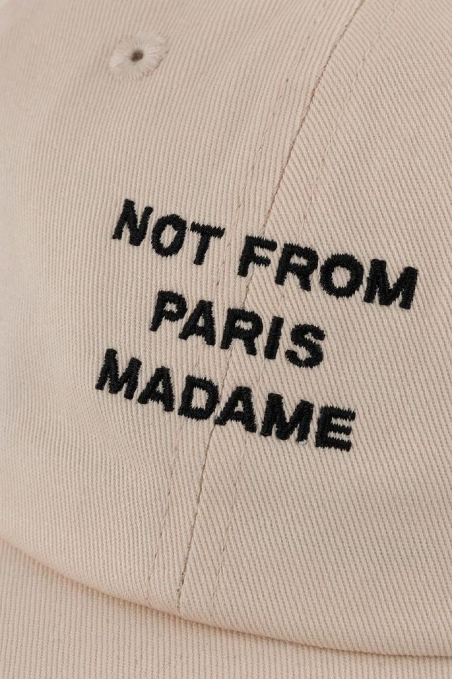 Herre Drôle de Monsieur Capser | La Casquette Slogan Beige