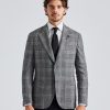 Herre LARDINI Blazere | Man Jacket Special Line Black