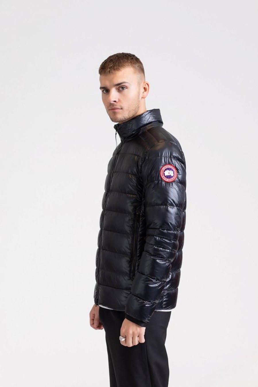 Herre Canada Goose Jakker | Crofton Jacket Black