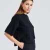 Dame Filippa K T-Skjorter | Yak Tee Black