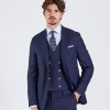 Herre Onesto Blazere | N.Siena Navy Pinstripe