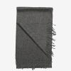 Herre Amanda Christensen Skjerf | Cashmere Scarf Dark Grey Mel