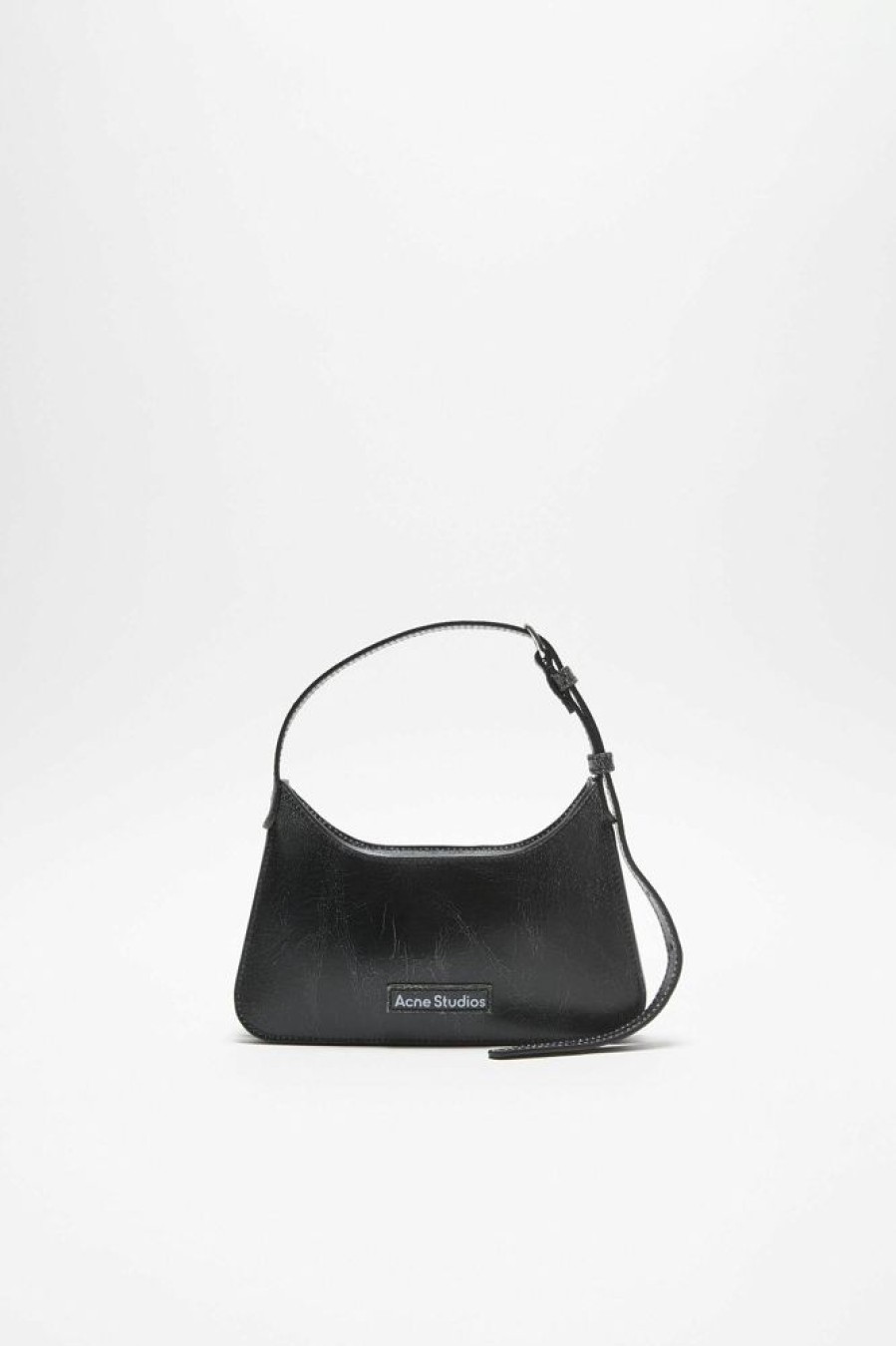 Dame Acne Studios Vesker | Platt Micro Shoulder Bag Black Fn-Wn-Bags000414