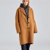 Dame Acne Studios Jakker | Fn-Wn-Outw000812 Camel Beige