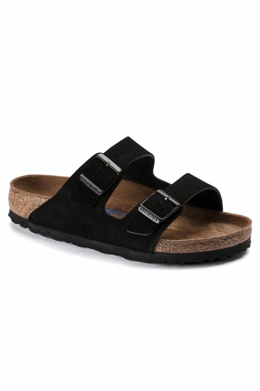 Dame Birkenstock Sandaler | Arizona Sfb Vl Black