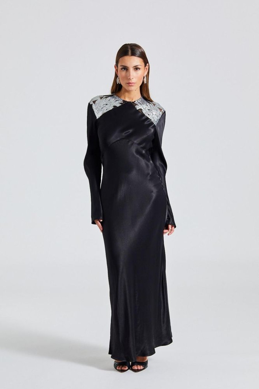 Dame ENVELOPE1976 Kjoler | Envelope Dress Black