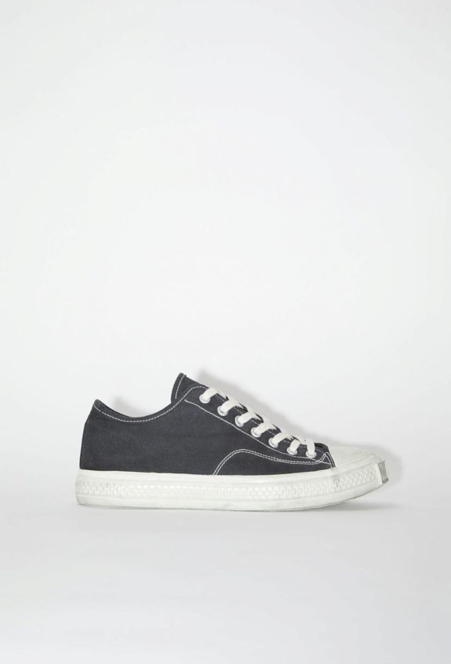 Dame Acne Studios Sneakers | Ballow Soft Tumbled Tag W Black/Off White