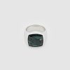 Herre Tom Wood Jewelry | The Cushion Green Marble