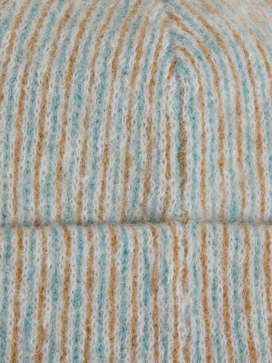 Dame Holzweiler Luer Og Panneband | Hypnotized Beanie Blue Stripe