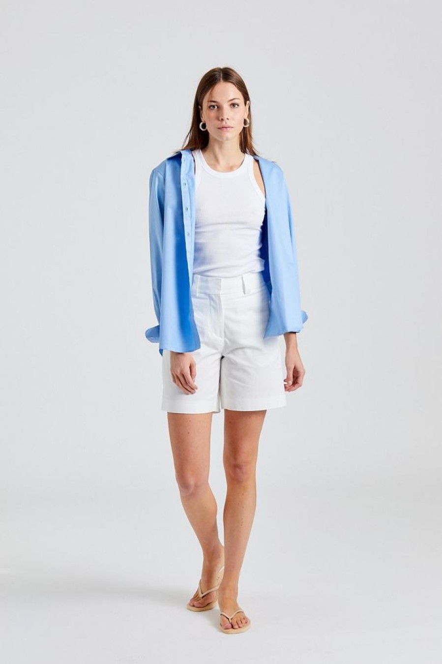 Dame Julie Josephine Shorts | Lily White