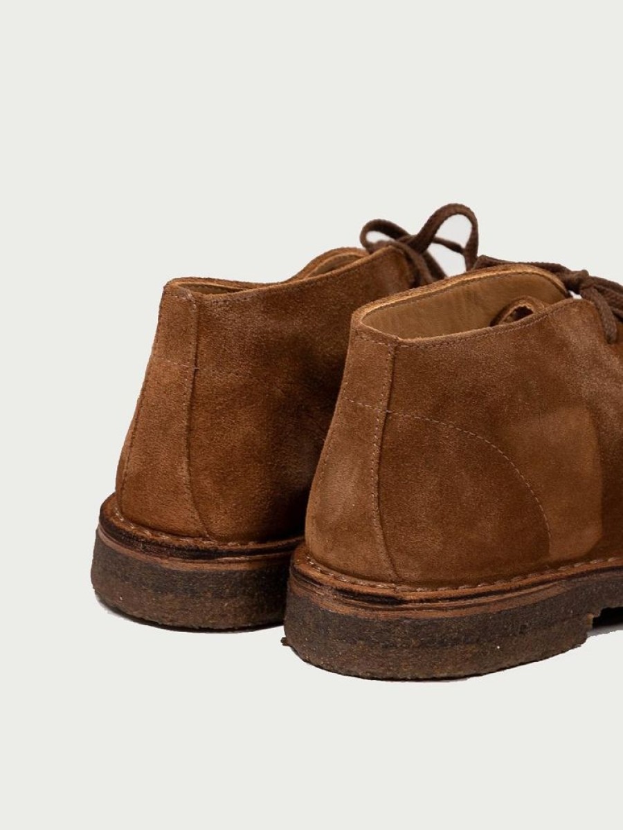 Herre Drakes Boots | Crosby Moc Toe Chukka Tobacco