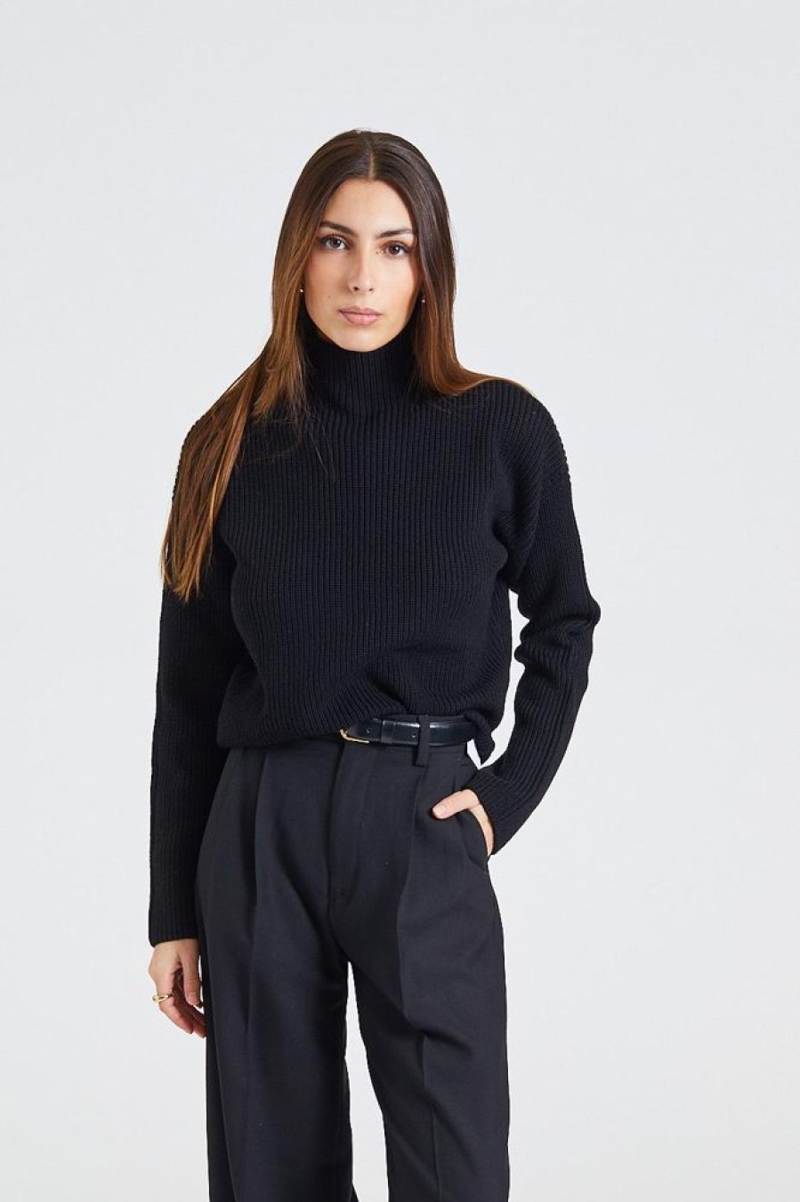 Dame Filippa K Gensere | Willow Sweater Black