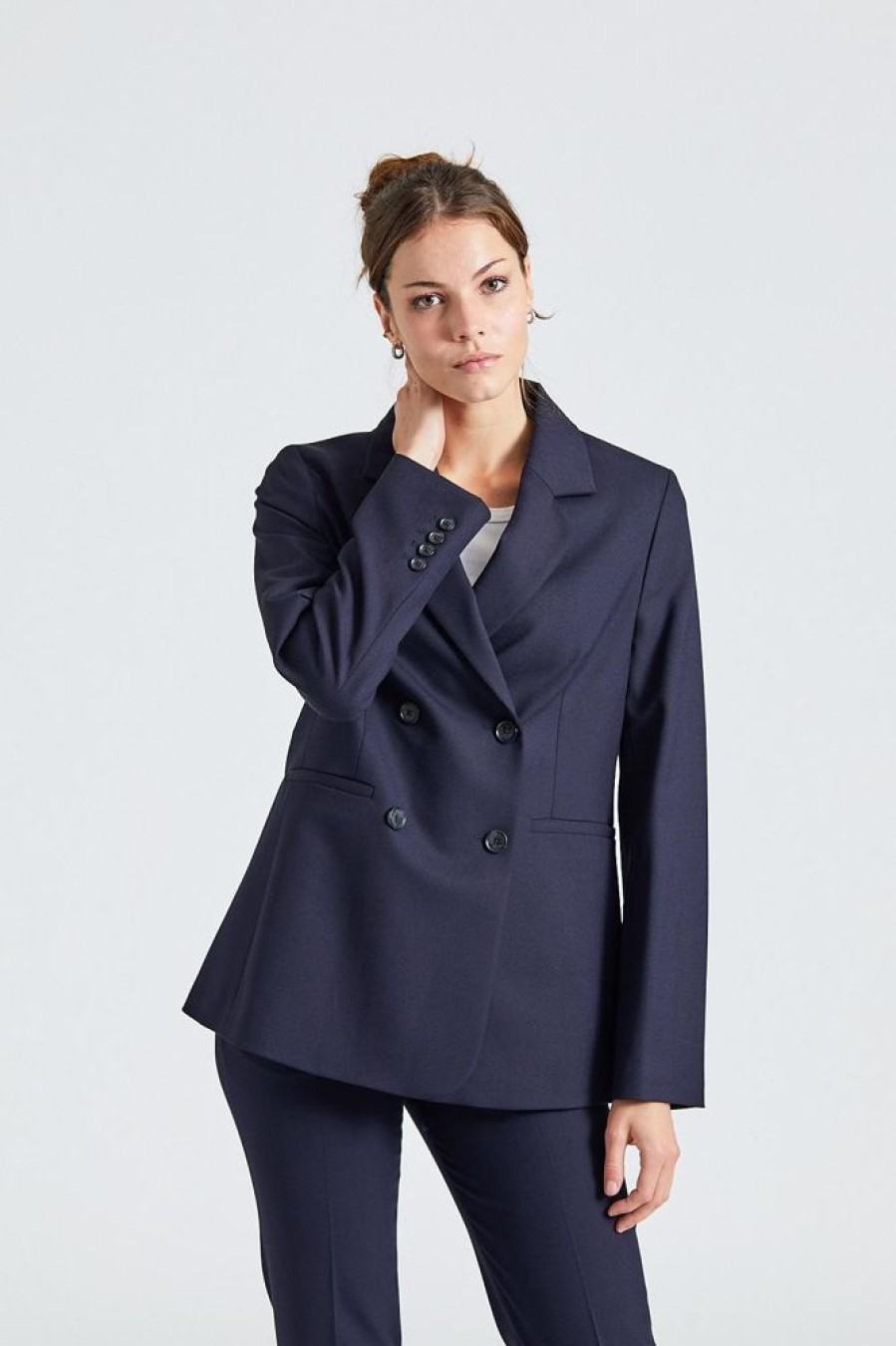 Dame Julie Josephine Dresser Og Sett | Thea Silje Suit Navy