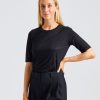 Dame Filippa K T-Skjorter | Elena Tee Black