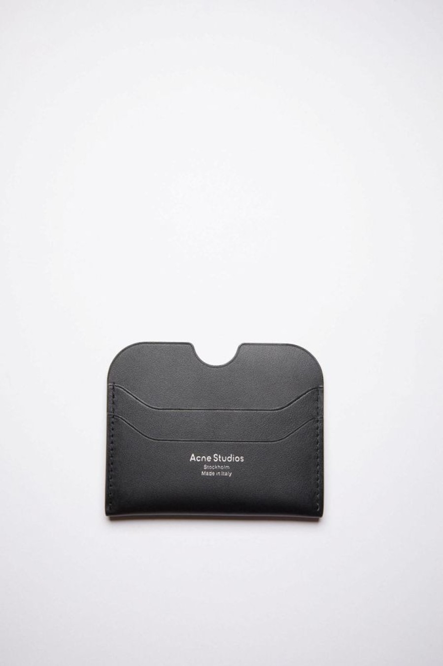 Herre Acne Studios Lommeboker | Card Holder Black Fn-Ux-Slgs000194