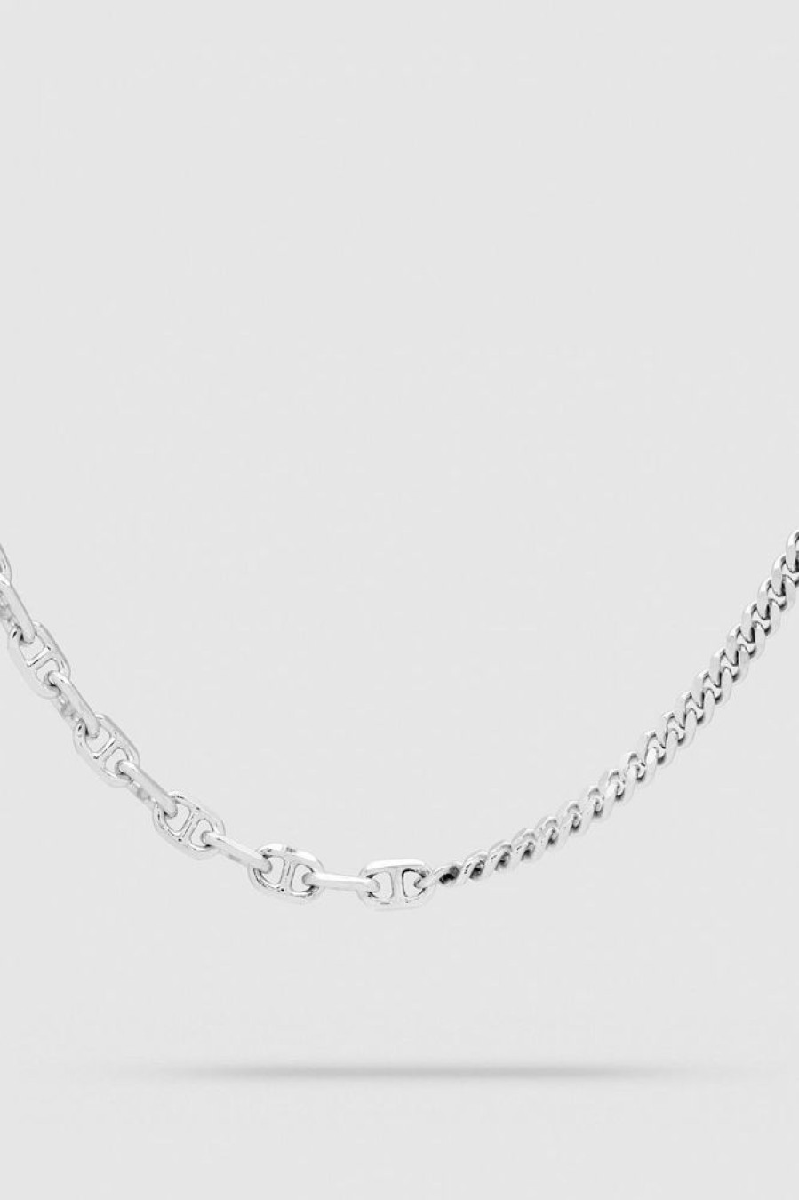 Herre Tom Wood Jewelry | Rue Chain Silver 20,5 Inches