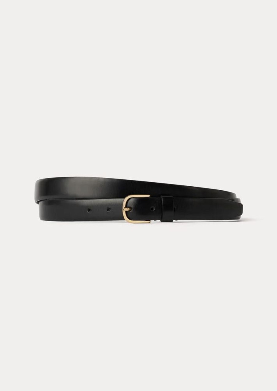 Dame Toteme Belter | Wrap Belt Black