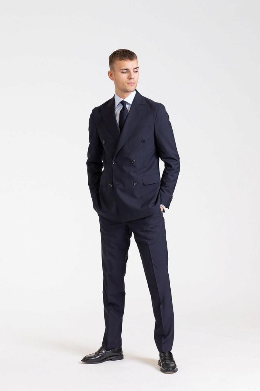 Herre Oscar Jacobson Dresser | Farris Diego Suit Navy