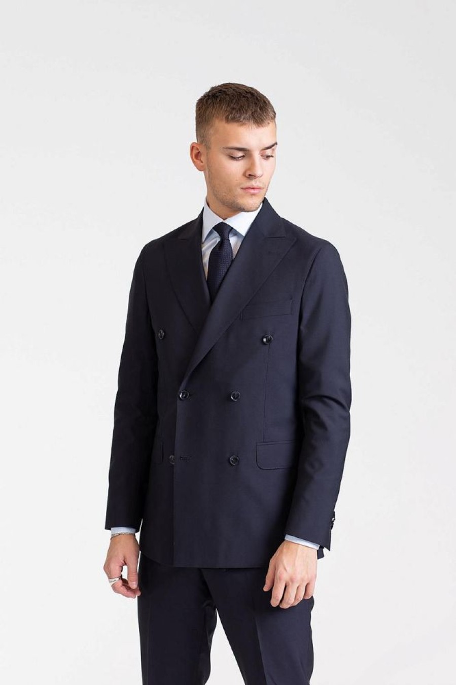 Herre Oscar Jacobson Dresser | Farris Diego Suit Navy