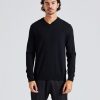 Herre NN07 Gensere | Sergio V-Neck Black