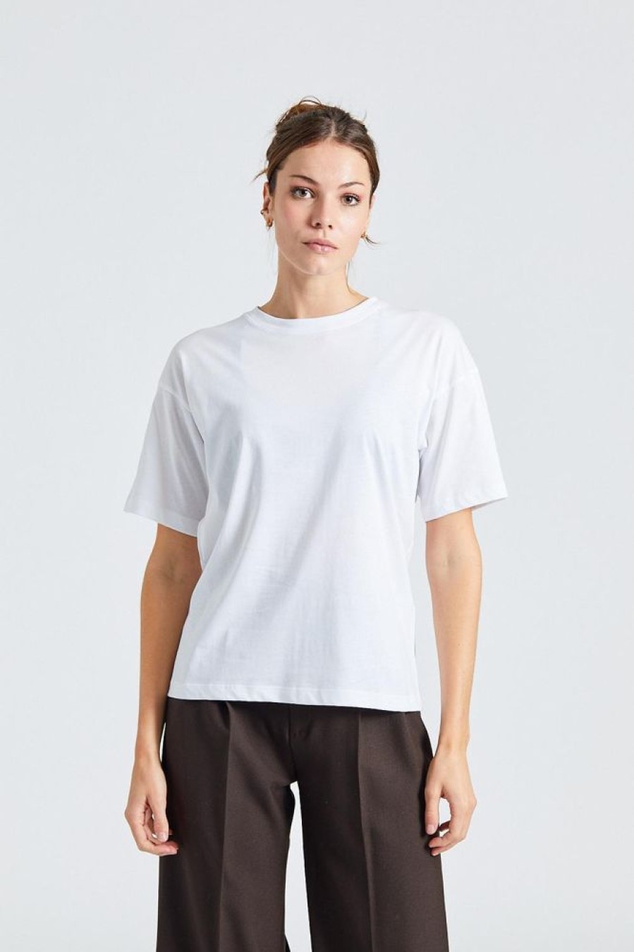 Dame Filippa K T-Skjorter | Loose Fit Tee White