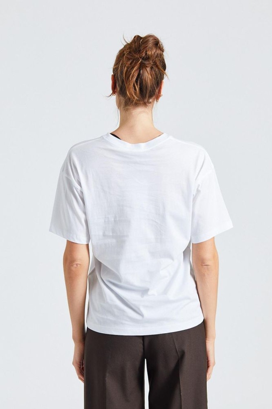 Dame Filippa K T-Skjorter | Loose Fit Tee White