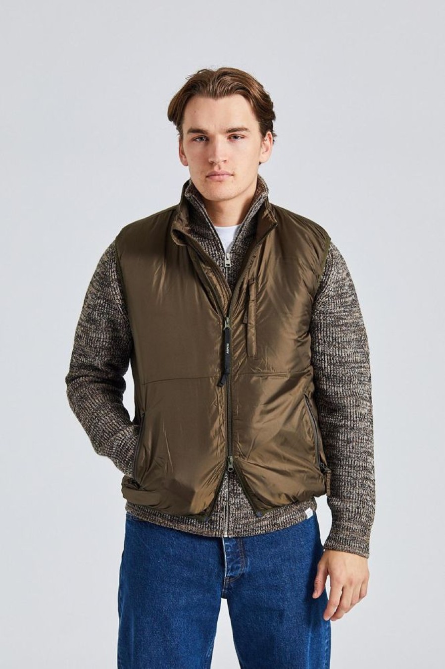 Herre ASPESI Vester | Gilet Jil Military