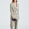 Dame Acne Studios Blazere | Fn-Wn-Suit000501 Dusty Grey