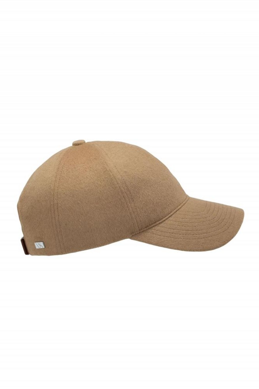 Herre Varsity Headwear Capser | Camel Hair Wool Soft Front