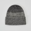 Dame Holzweiler Luer Og Panneband | Tine Knit Beanie Dk Grey Mix