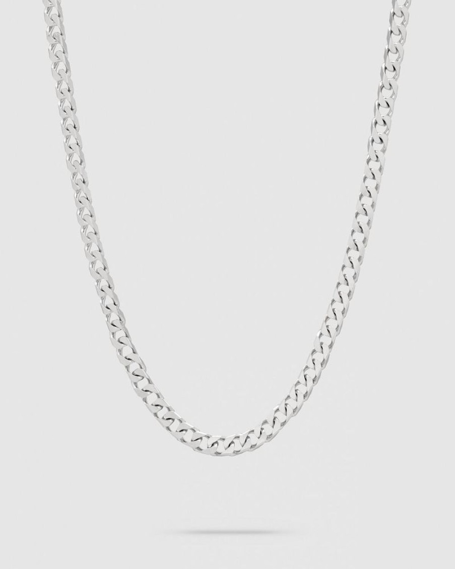 Herre Tom Wood Jewelry | Frankie Chain Silver 20,5 Inch