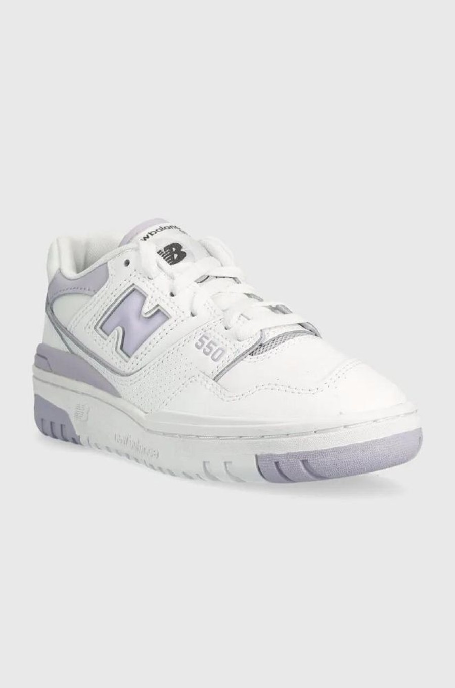 Dame New Balance Sneakers | Bbw550Bv White/Grey Violet