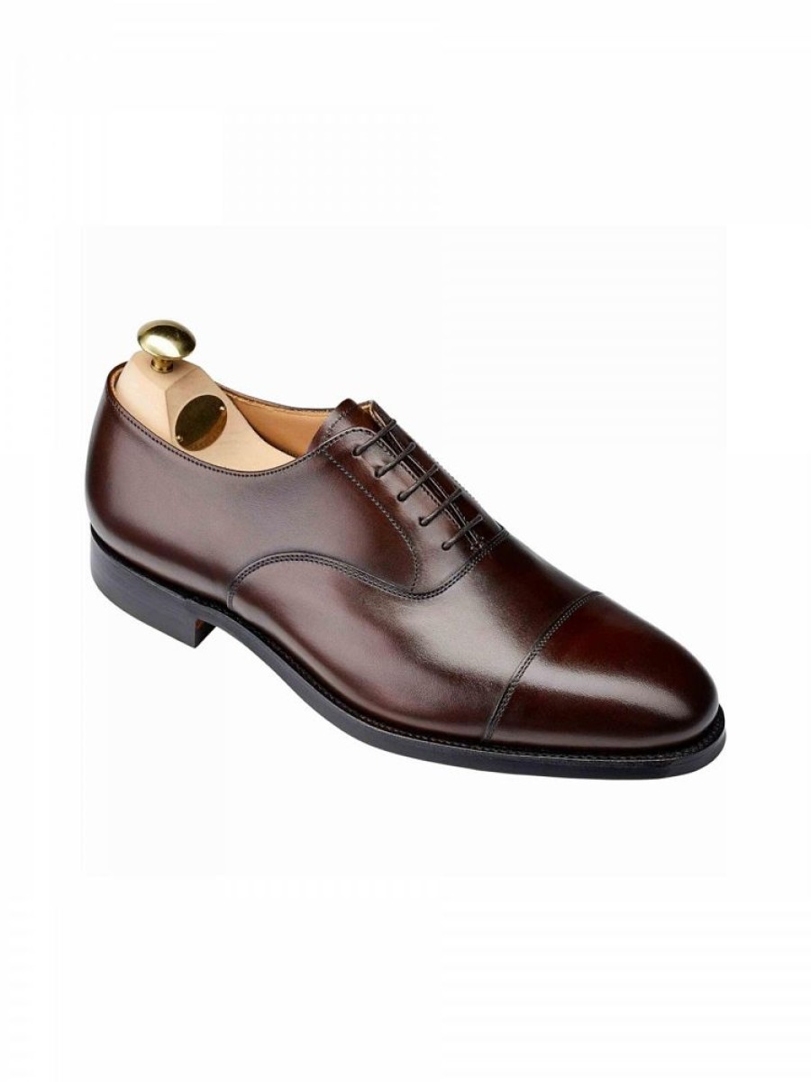 Herre Crockett & Jones Dressko | Connaught Dark Brown Calf City Sole