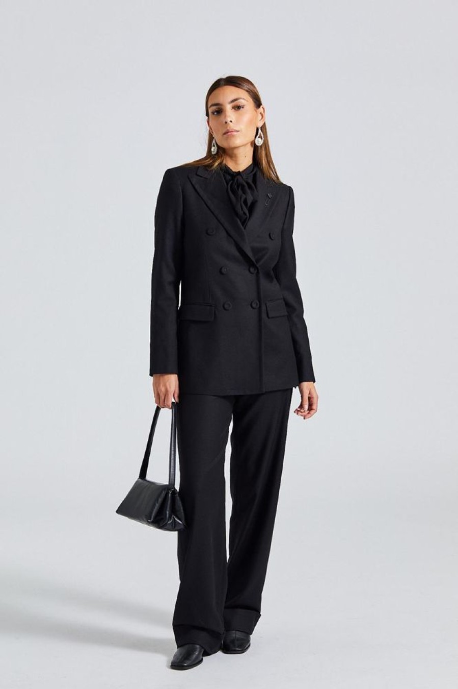 Dame LARDINI Blazere | Adam Blazer Black