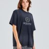 Dame Holzweiler T-Skjorter | Affection Oceanic Tee Dk Grey