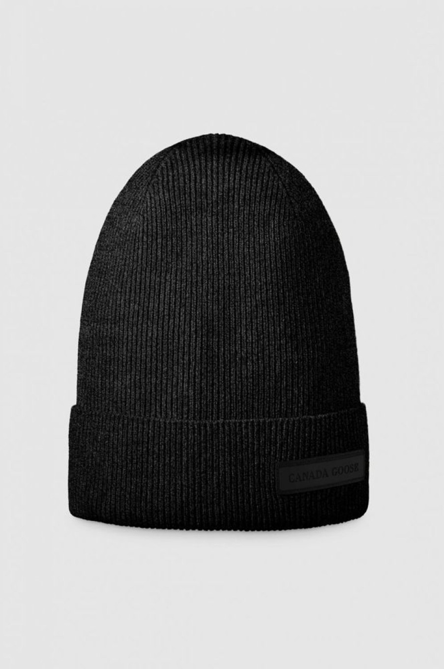 Dame Canada Goose Luer Og Panneband | Lightweight Beanie Cashmere Heather Black