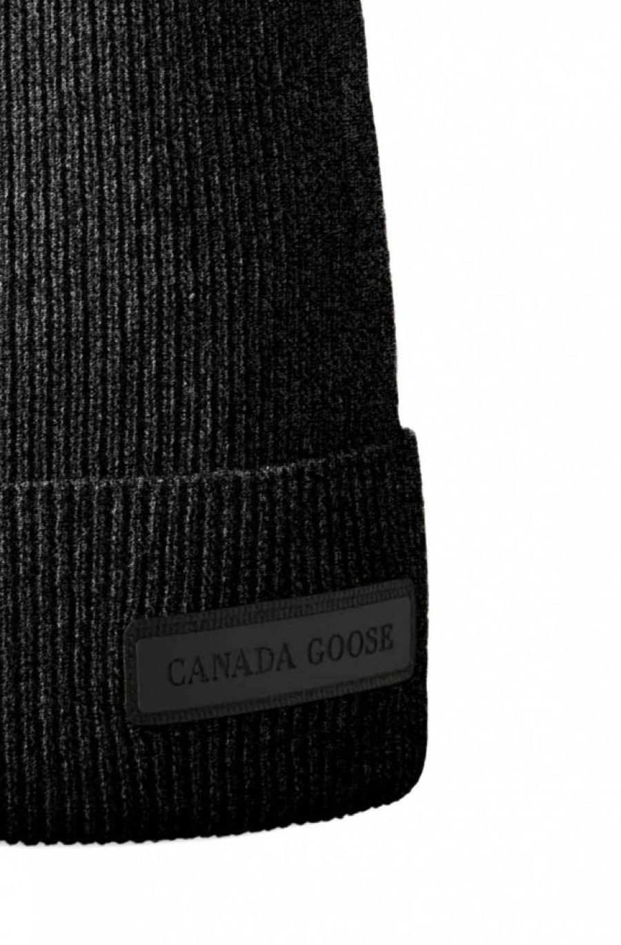 Dame Canada Goose Luer Og Panneband | Lightweight Beanie Cashmere Heather Black