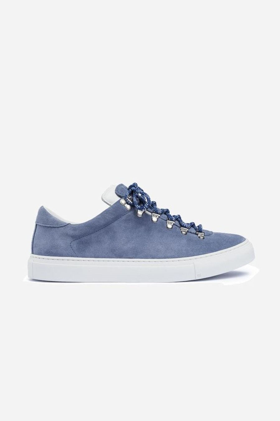 Herre Diemme Sneakers | Marostica Low Blue Sky Suede