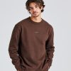 Herre Holzweiler Gensere | Bloom Oslo Crew Dk Brown