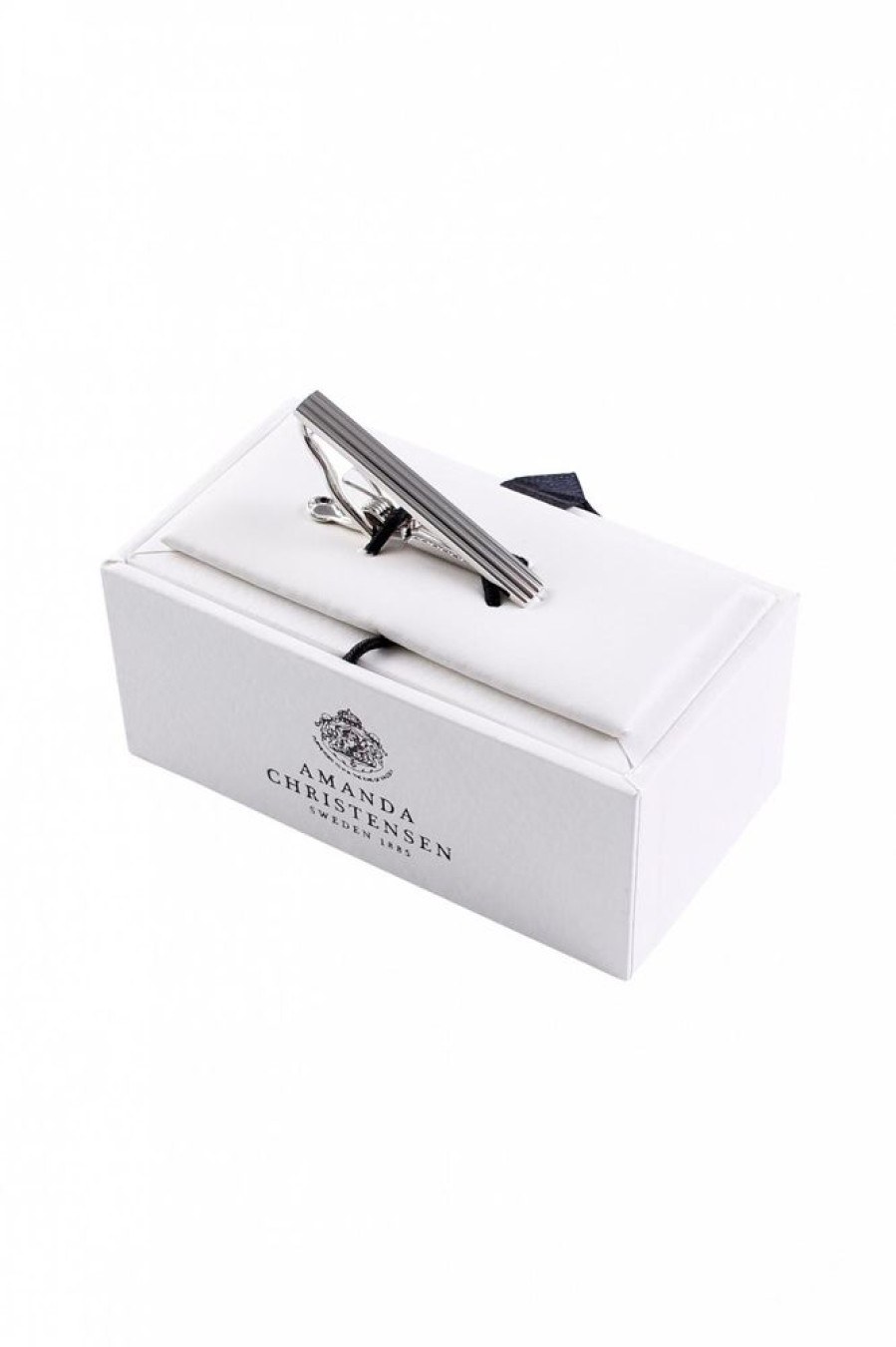 Herre Amanda Christensen Jewelry | Tie Clip 4 Cm - Silver