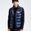 Herre Canada Goose Vester | Crofton Vest Atlantic Navy