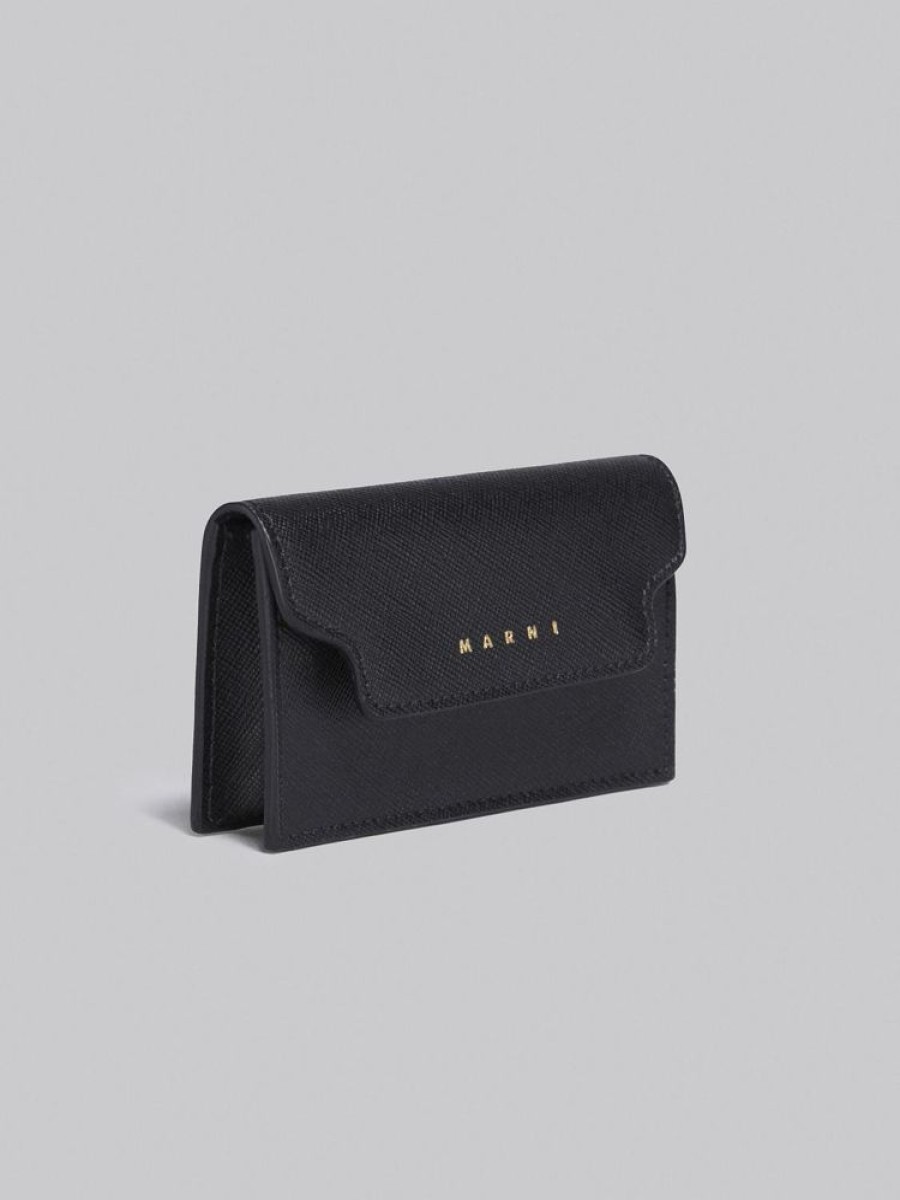 Dame MARNI Lommeboker | Business Card Case Black